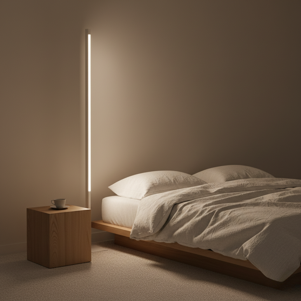 Adjustable-Brightness LED Standing Floor Lamp