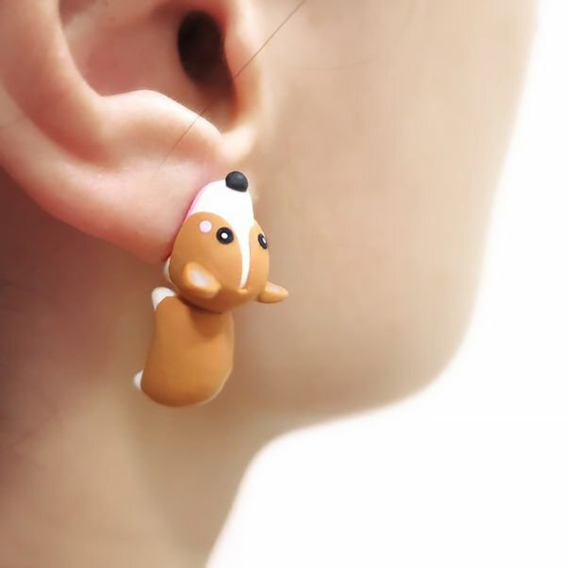 Kalsten | Cute Animal Bite Earrings, 1 Pair