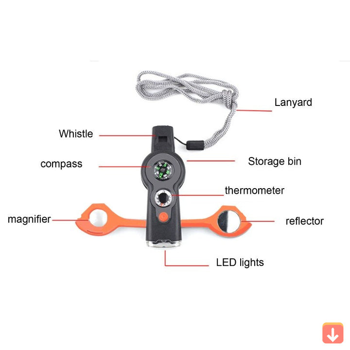 Mini Hiking Survival Multifunctional Tool | Kalsten