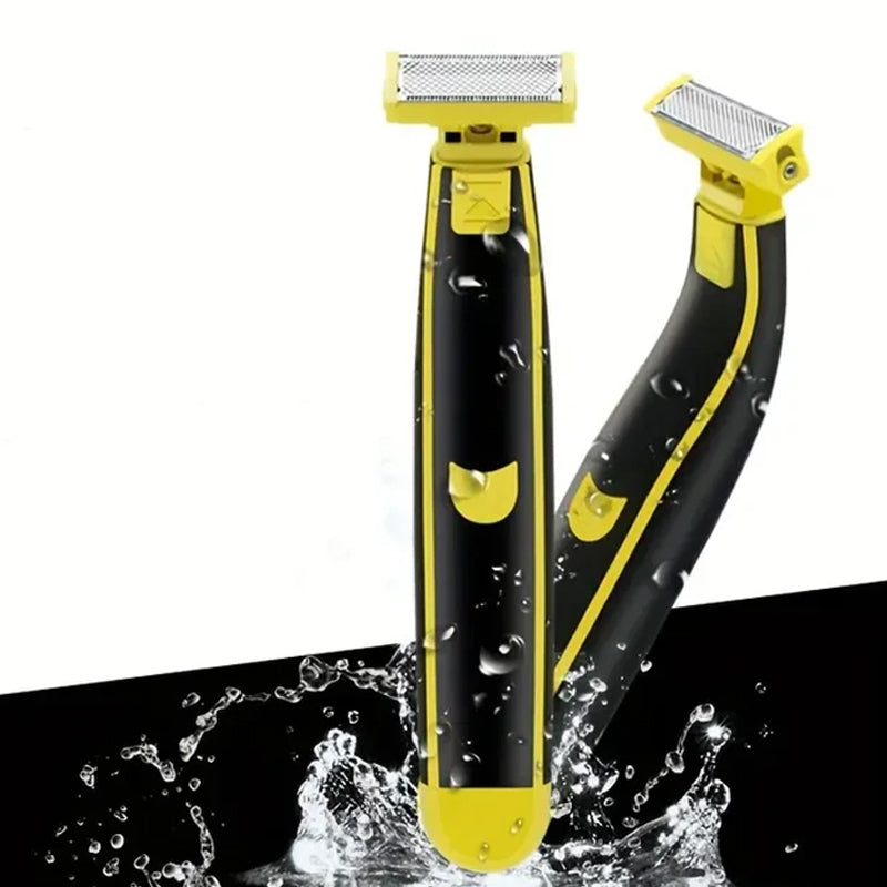 Full-body wet and dry shaver