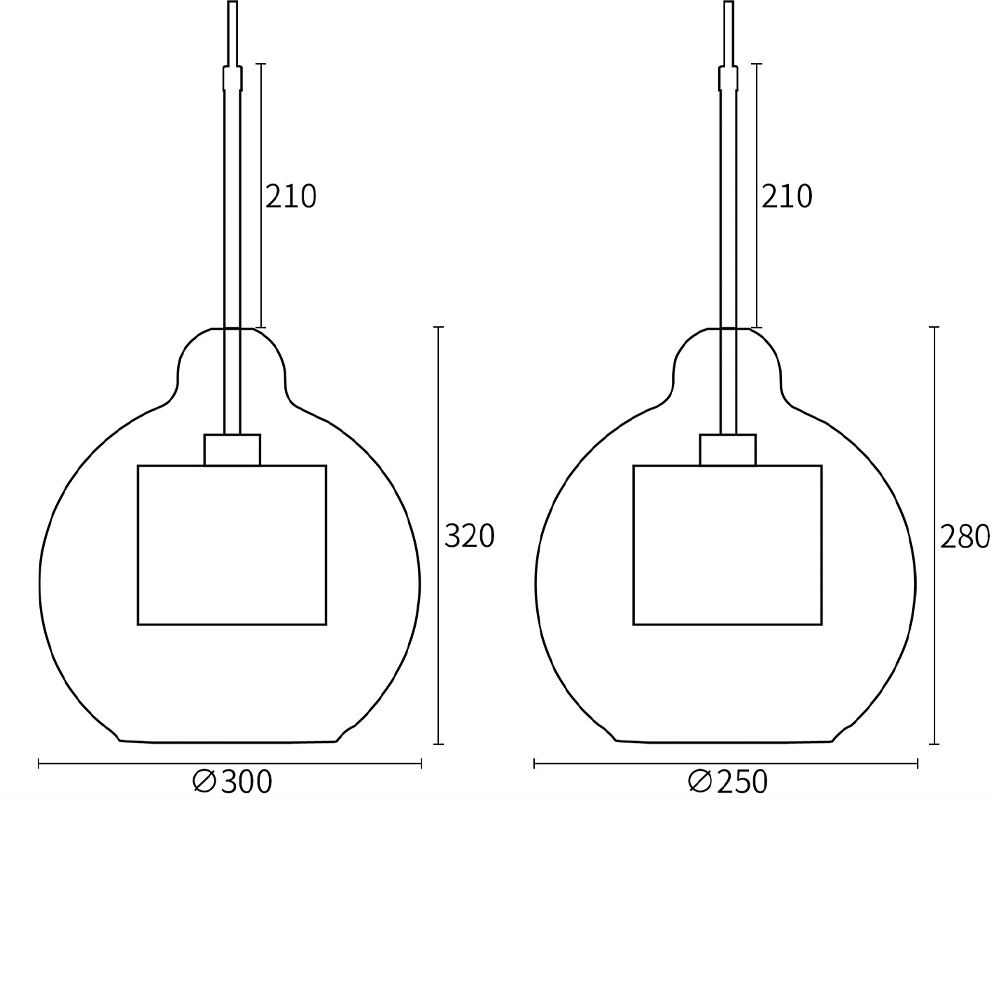 Modern Decor Chiswick Glass Pendant Light | Kalsten