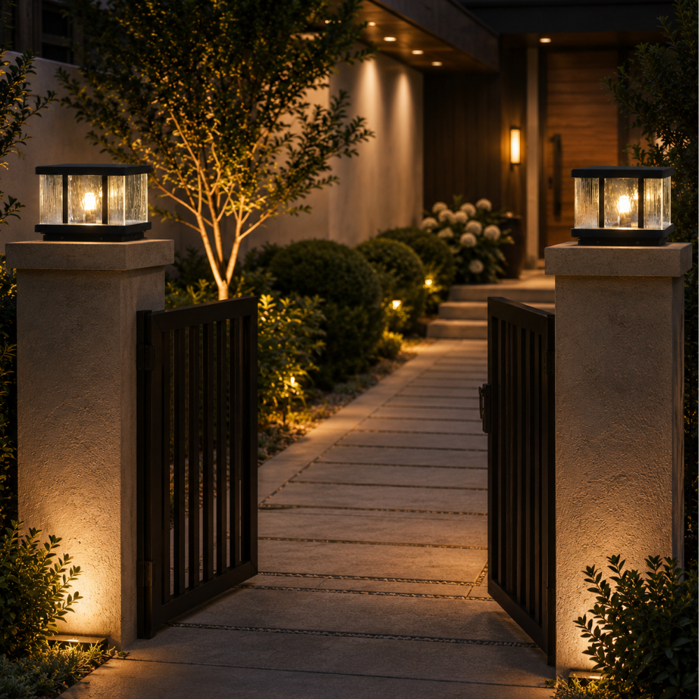 Waterproof Aluminum Outdoor Pillar Lamp