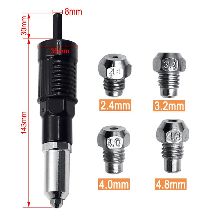 Professional Rivet Pliers Adapter Kit | Kalsten