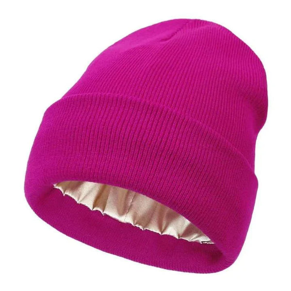 Noor Silk & Wool Winter Hat (Anti-Frizz)