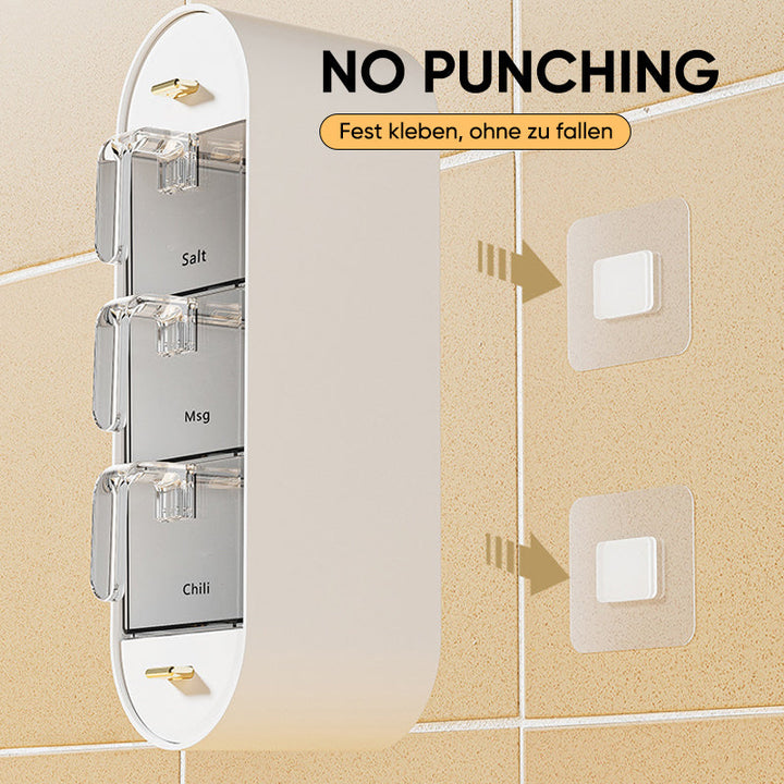 Space-saving spice jar for wall mounting | Kalsten