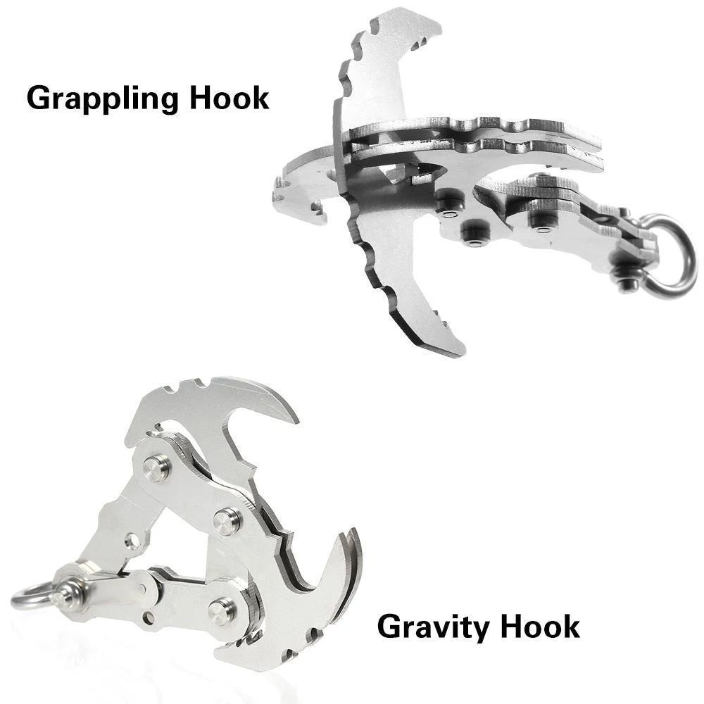 Kalsten | Stainless Steel Survival Folding Grappling Gravity Hook