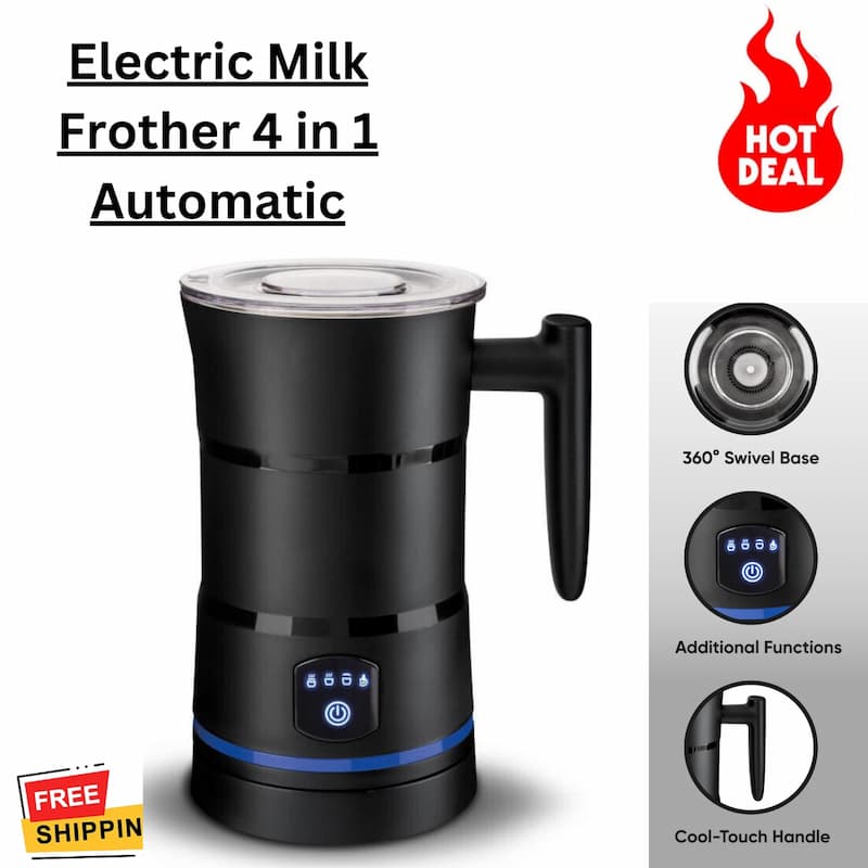 Electric milk frother for creamy foam | Kalsten