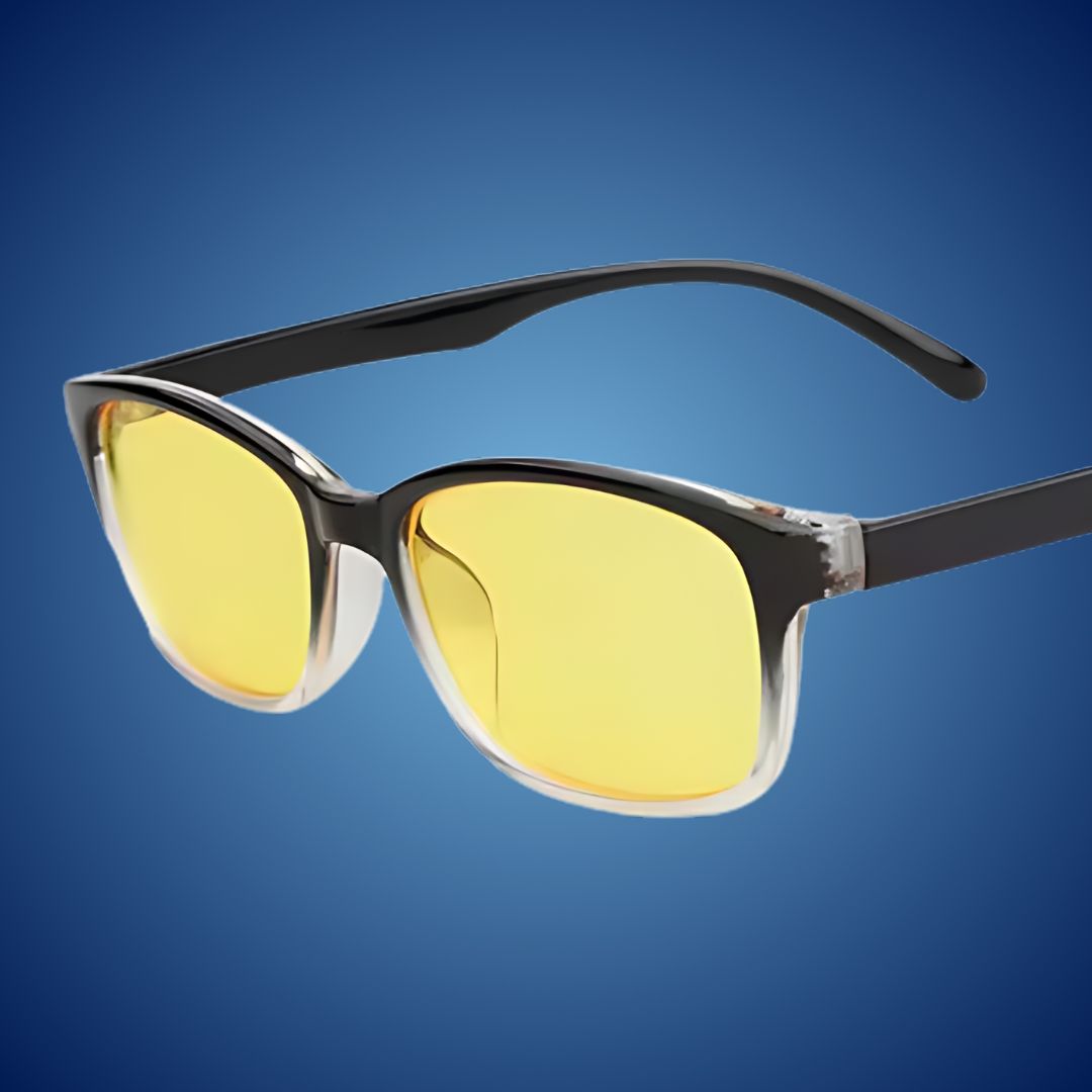 VisionGuard Blue Light Glasses | Eye Strain Relief - Sleep Improvement - Computer screen glasses - Anti-Reflective Coating Kalsten