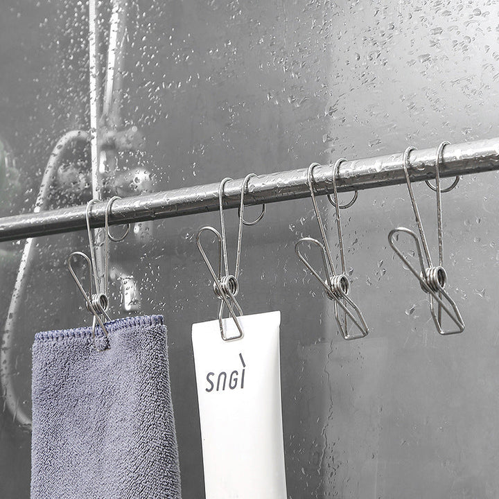 Stainless steel heel wire clip (10 pieces) | Kalsten