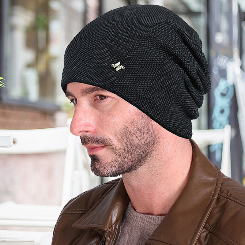 Knitted Wool Beanie Hat