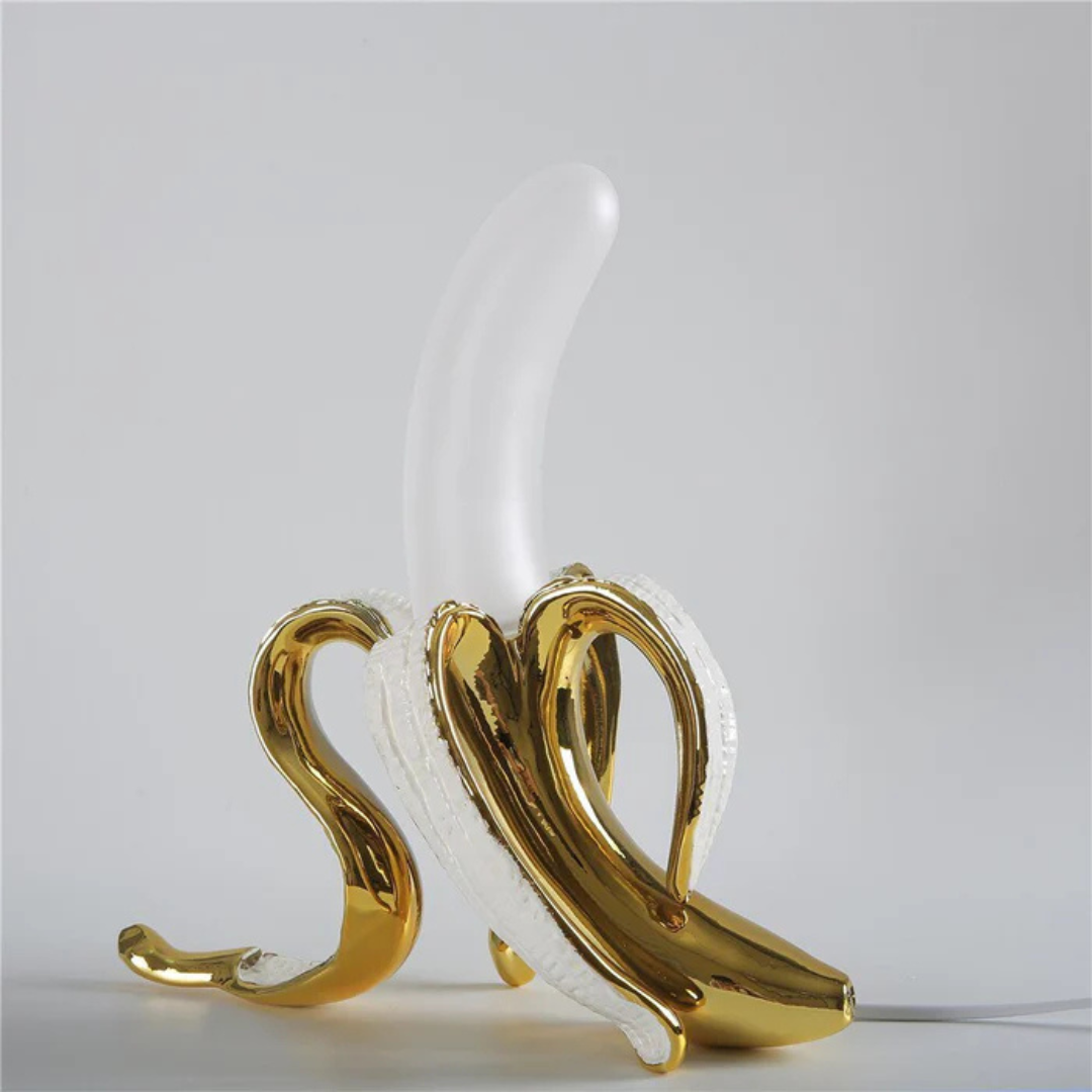 Golden Banana LED Table Lamp | Kalsten