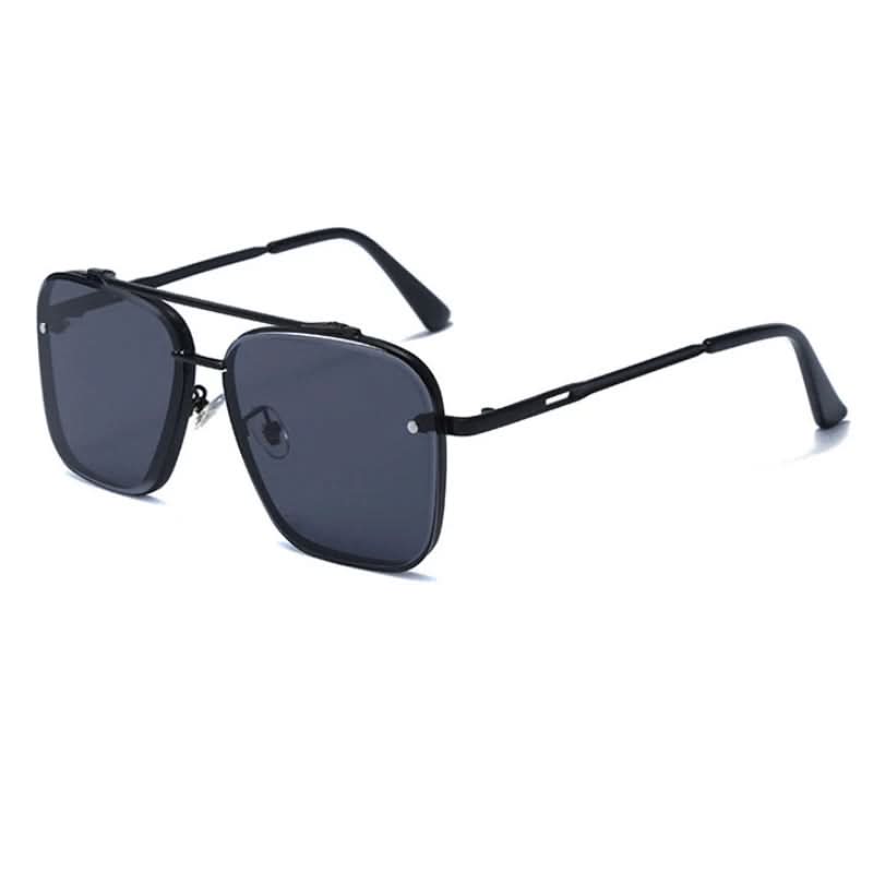 Kalsten | Men’s Gradient Lens Sunglasses with Large Metal Frame
