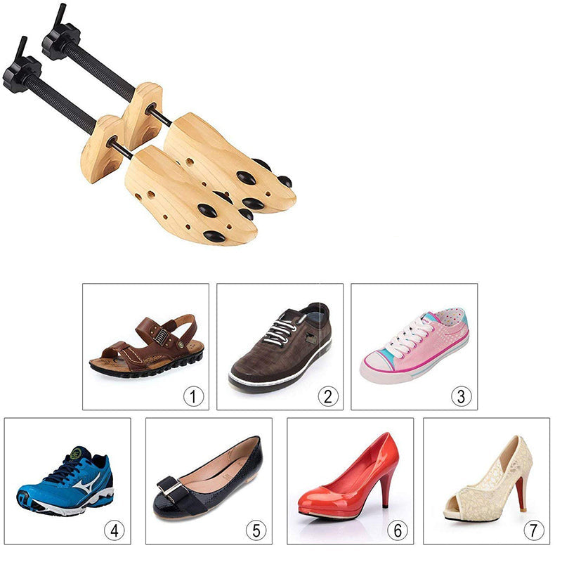 Adjustable Luxury Shoe Stretcher – Wooden Comfort Fit Tool | Kalsten
