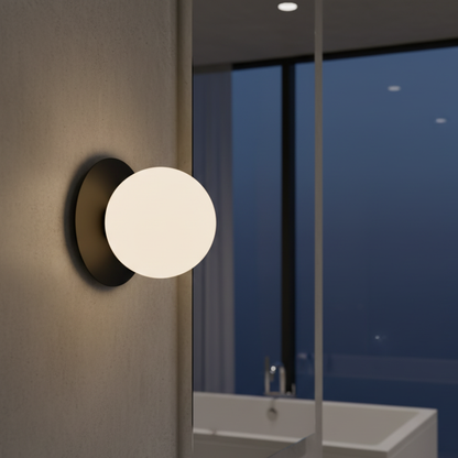 Poli Luxe Crystal-Accent LED Flush Mount