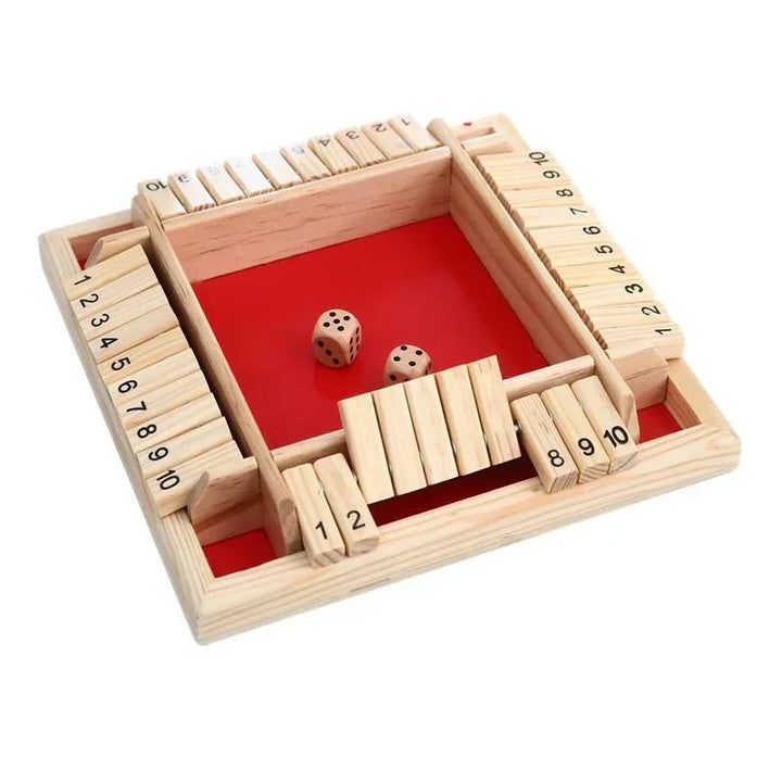 Shut The Box Game - Fun Table Math Game for Adults and Kids | Kalsten