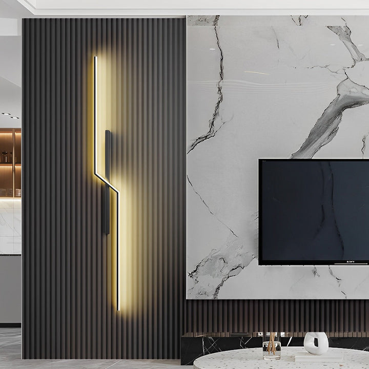 Lines Creative LED Modern Minimalist Wall Lamp Decorative Wall Lights Lighting | Kalsten