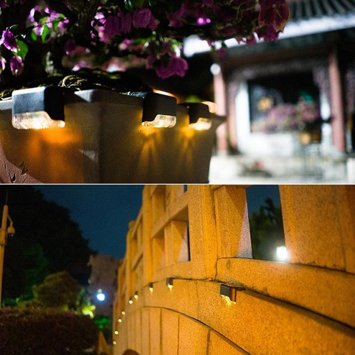 Outdoor Waterproof Stair Solar Lights (4 PCS) | Kalsten