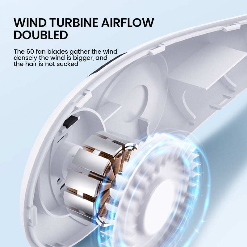 Rechargeable Bladeless Portable Neck Fan | Kalsten