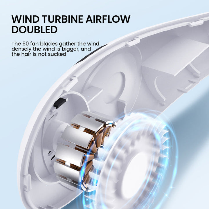 Rechargeable Bladeless Portable Neck Fan | Kalsten