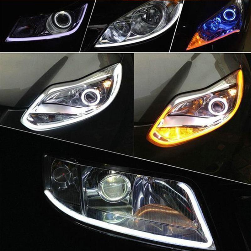 Kalsten | Flexible DRL LED Night & Daytime Running Light Strip (No Disassembling Needed)
