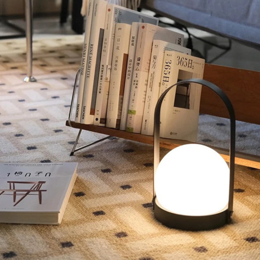 Kalsten | Royelux The Carrie Lantern Wireless Pendant Lamp - Portable LED Lamp with Adjustable Brightness