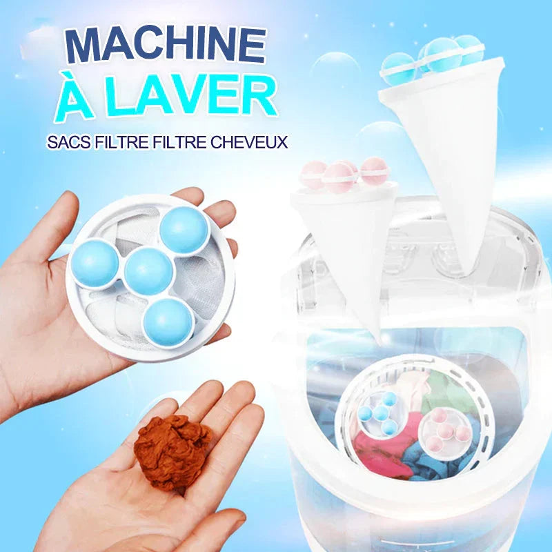 Hair filter mesh bags for washing machine | Kalsten