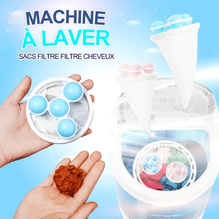 Hair filter mesh bags for washing machine | Kalsten