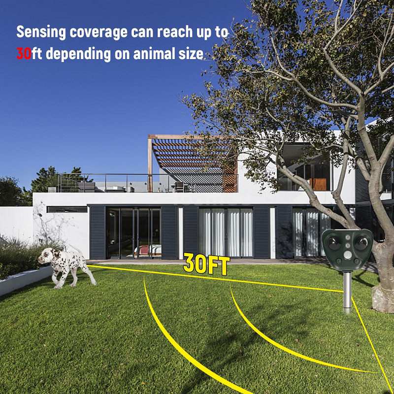 Kalsten | Ultrasonic Bird Repeller, Solar Powered