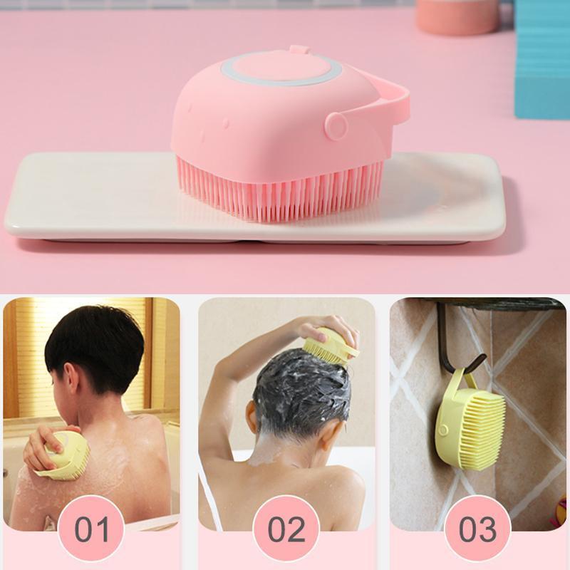 Soft Silicone Bath Massage Brush | Kalsten