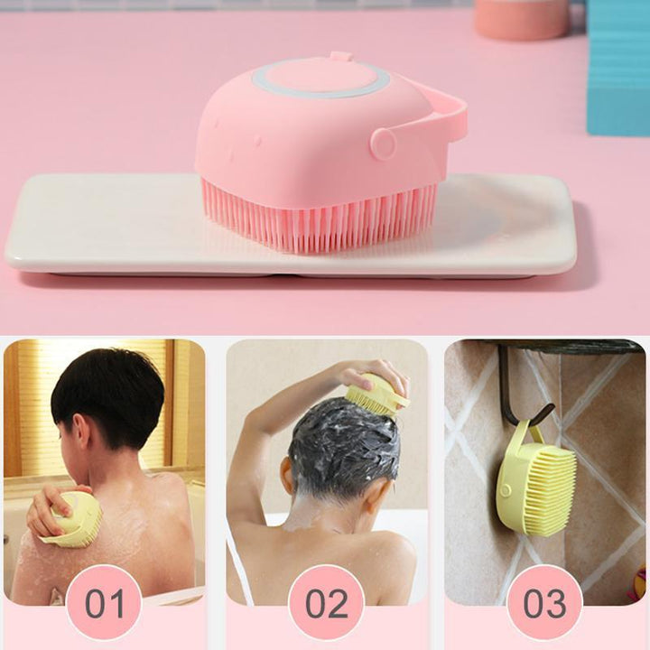 Soft Silicone Bath Massage Brush | Kalsten