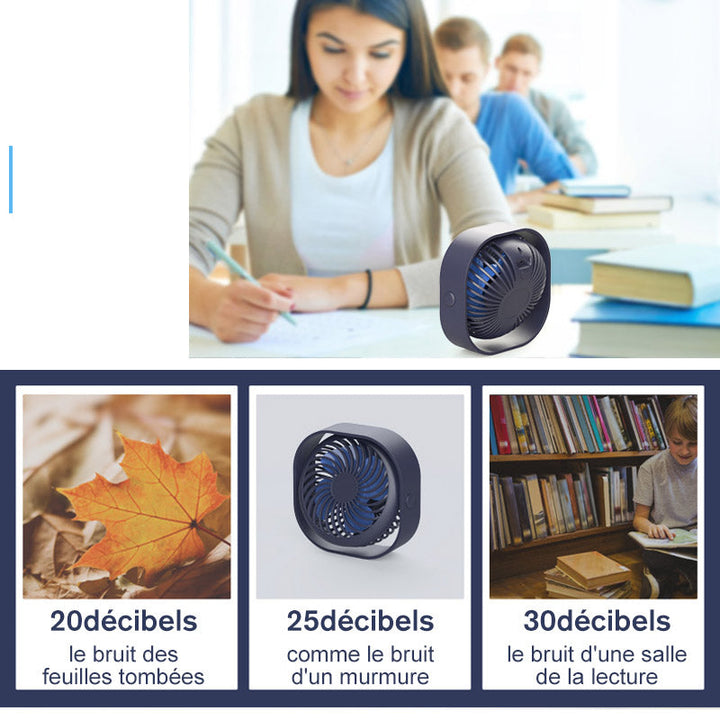 Mini USB Square Charging Fan | Kalsten
