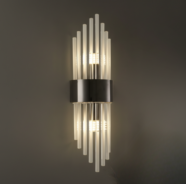 Crystal Adjustable LED Wall Sconce