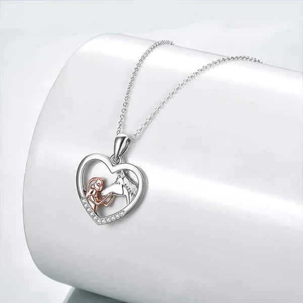 Kalsten | Girl and Horse Necklace Chain
