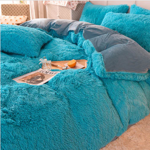 FluffCandy - Luxury Long-Haired Duvet Cover for Winter Warmth Kalsten