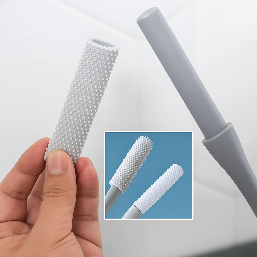 Deep cleaning of dirt and dead skin – Soft silicone bristles – Sensitive feet and daily hygiene Karnz