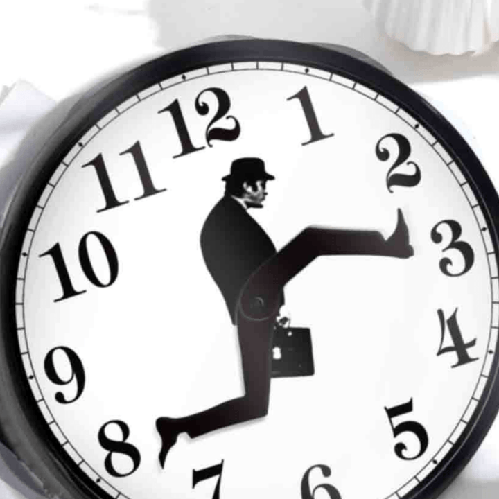 Ministry of Silly Walks Clock | Kalsten