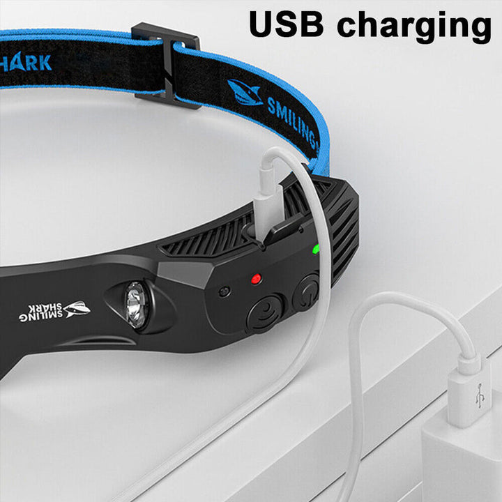 USB Rechargeable Powerful LED Headlamp