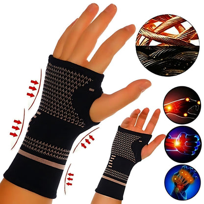 FlexiSupport Wrist Brace | Daily Support and Pain Relief - Breathable, Ideal for Injuries, Chronic Pain - Post-Surgery Recovery Bowlift