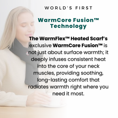 Skanto | WarmFlex™ Heated Neck Wrap | Heated Scarf for British Winters
