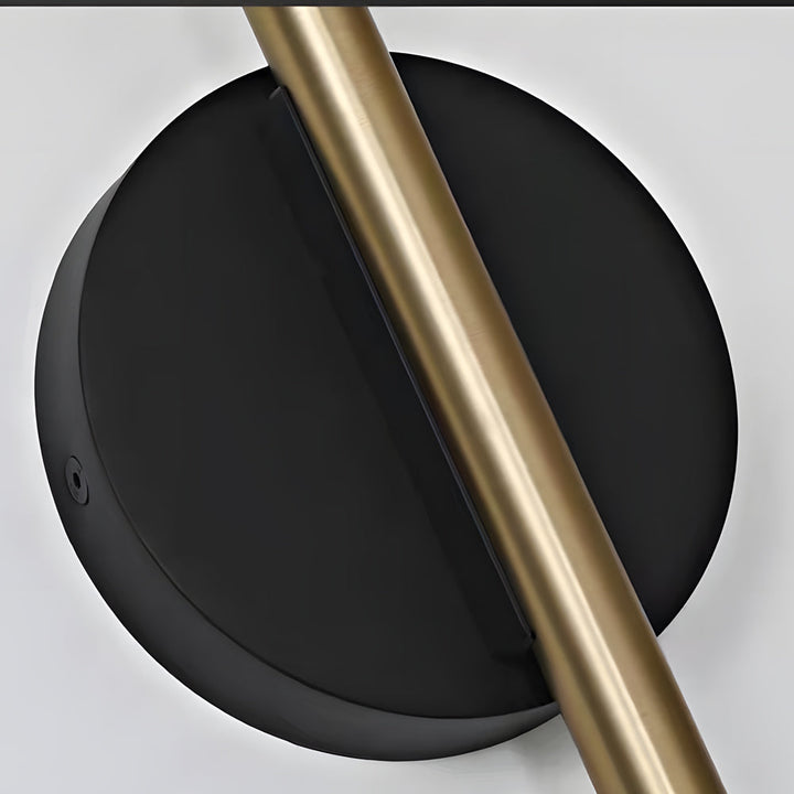 Simple Adjustable Round LED Luxury Aluminum Nordic Wall Light Fixture | Kalsten