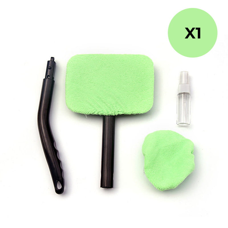 Microfiber cleaner with 2 reusable microfiber caps | Kalsten
