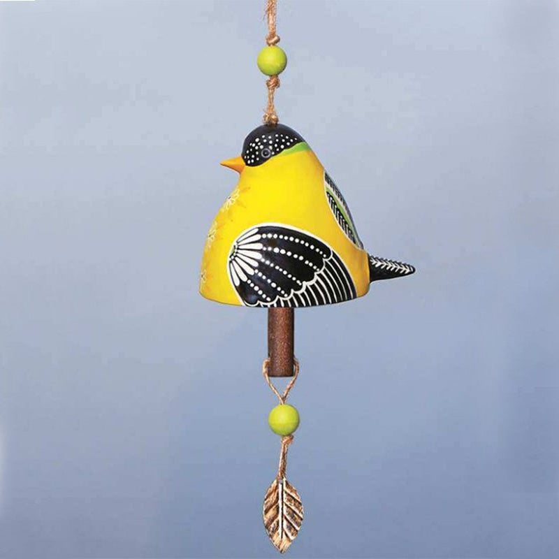 Ceramic Bird Wind Chime Song Bell Garden Yard Home Decoration | Kalsten