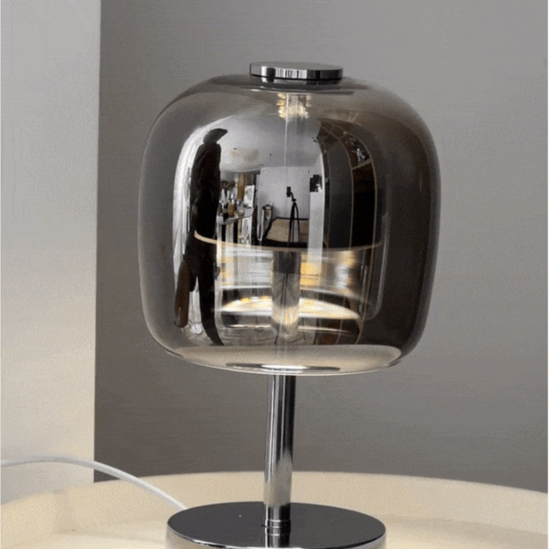 Portable - Elegant table lamp made of mirror glass Kalsten