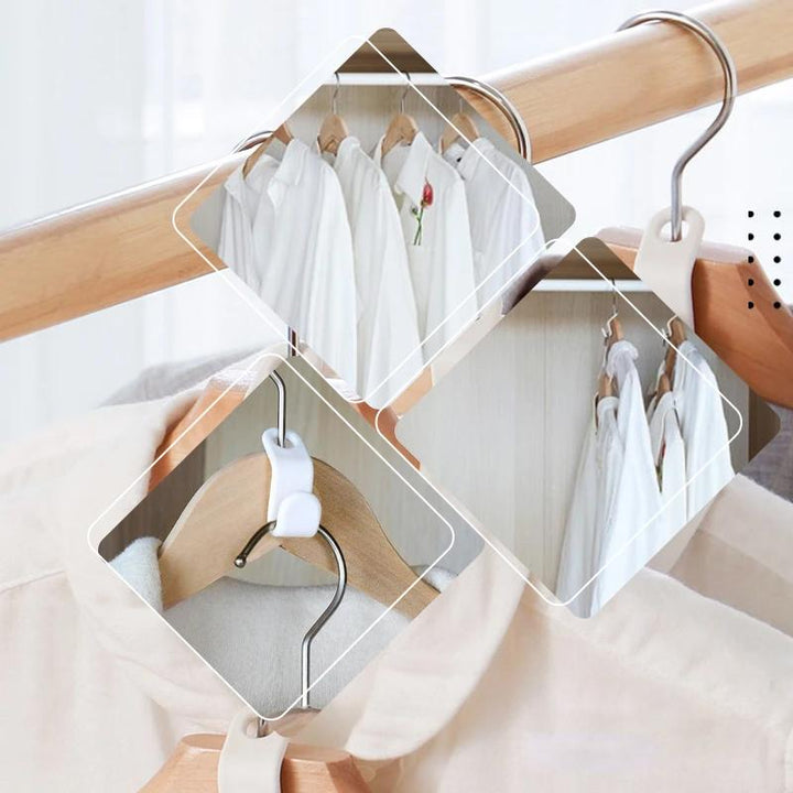 Clothes hanger connection hooks | Kalsten