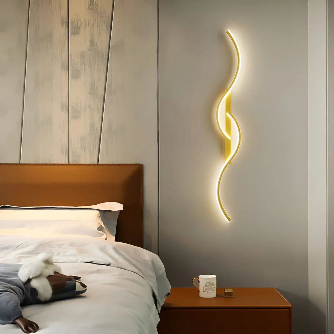 Modern Curved Wall Light