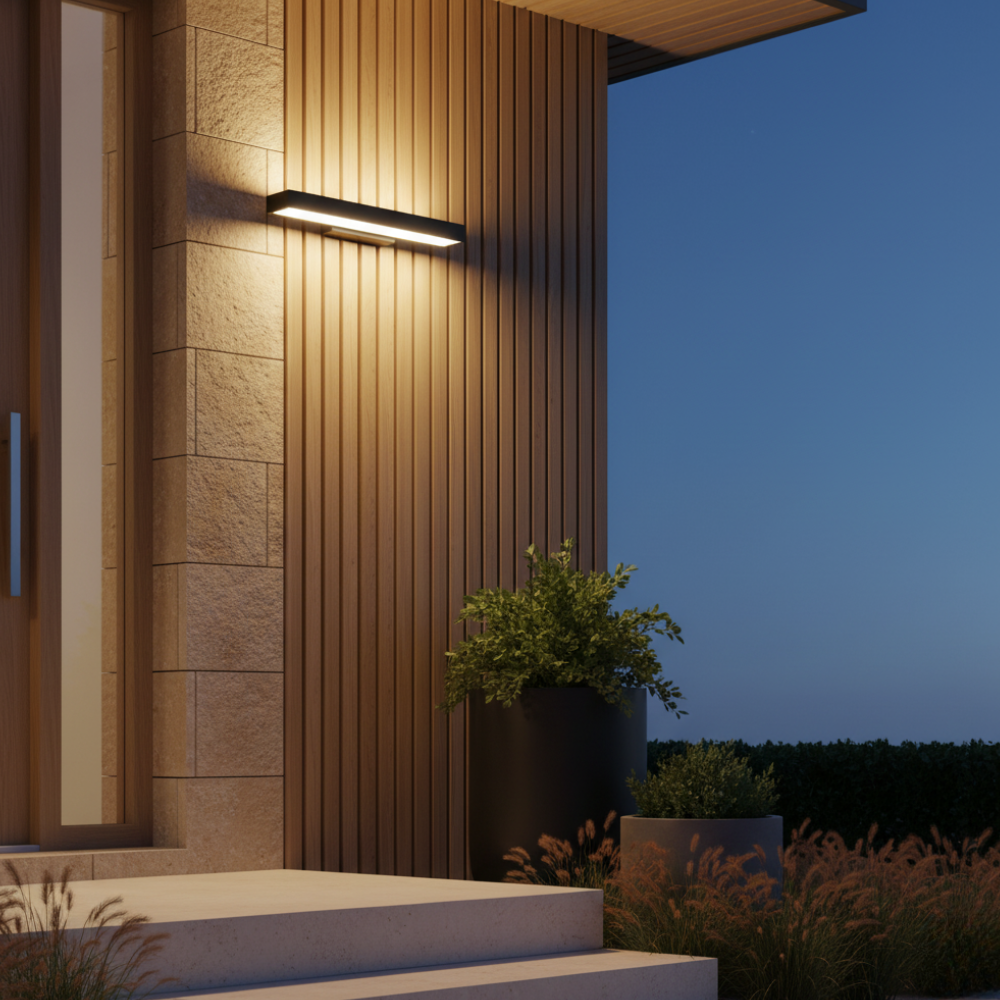 Waterproof LED Outdoor Patio Wall Lantern