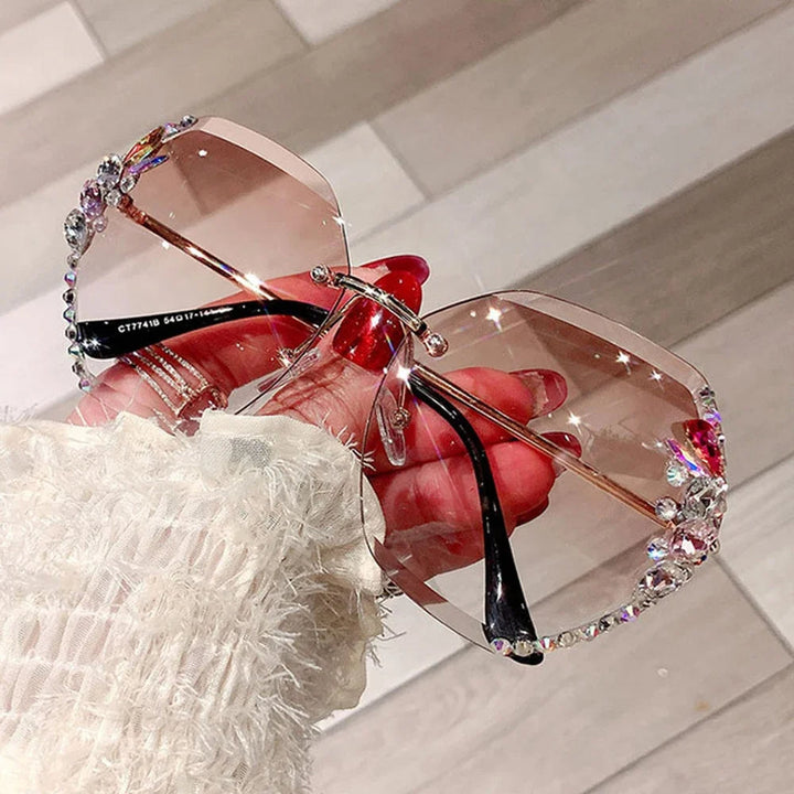 Aya Sunglasses | Vintage & Rimless | Kalsten
