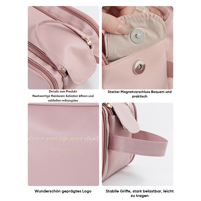Portable cosmetics bag with large capacity | Kalsten