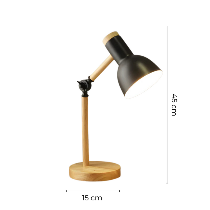 Adjustable Macaron LED Table Lamp Made of Wood | Kalsten