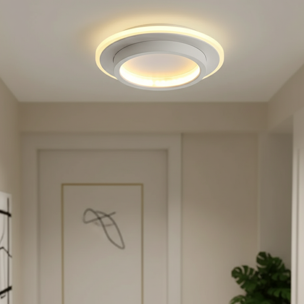 Float Dual-Light Halo Flush Mount